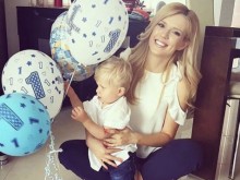 Бивша певица на Слави Трифонов показа сина си