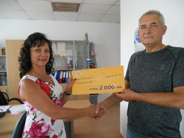 61 годишният Бургазлия Николай Панайотов спечели поредната месечна награда от Лотарията