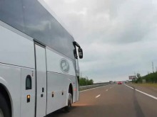 Автобус аварира на магистралата до Пловдив