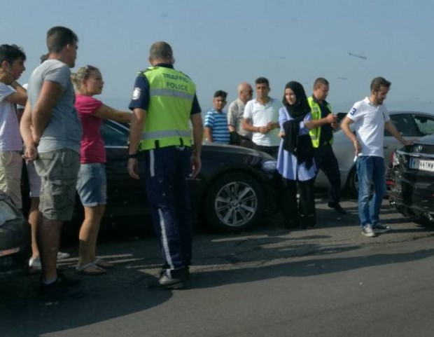 Ад на магистрала Тракия заради няколко инцидента между Пловдив и