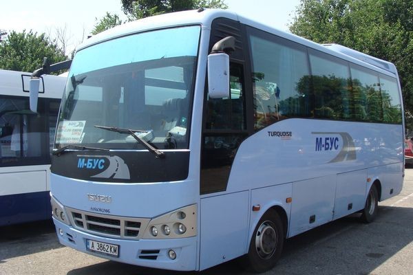 Автобусите на превозвача М-Бус до  Слънчев бряг и Варна преминават