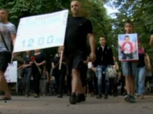 Мирно шествие за малкия Марти затвори улиците на Сандански