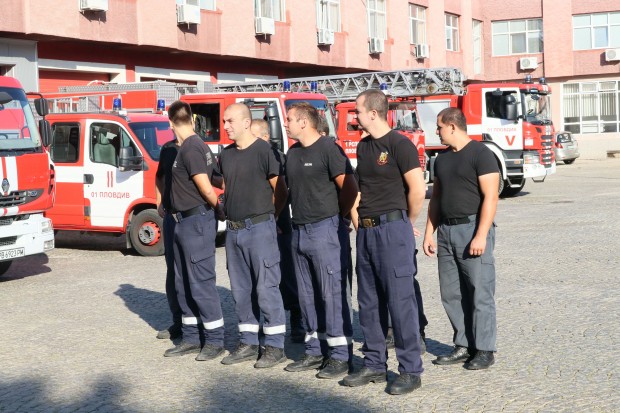 Пловдивската пожарна почете паметта на загиналите си колеги на днешния