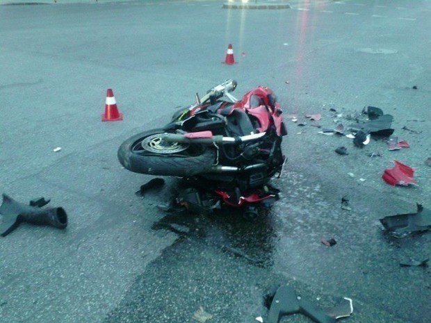 Blagoevgrad24.bg
> Снимка: Архив По първоначална информация мотоциклетистът се е ударил в