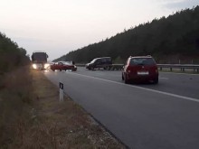 Катастрофа предизвика тапа на АМ "Тракия"