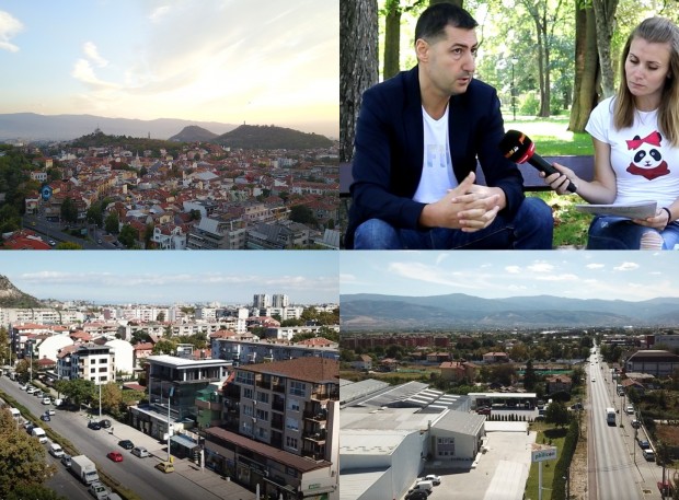 Кметът Иван Тотев застава пред камерата на Plovdiv24.bg за коментар
