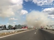 Апокалиптични кадри от ужаса до Пловдив, има обходен маршрут!