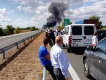 Много важно съобщение от полицията след страховитото ПТП на "Тракия"