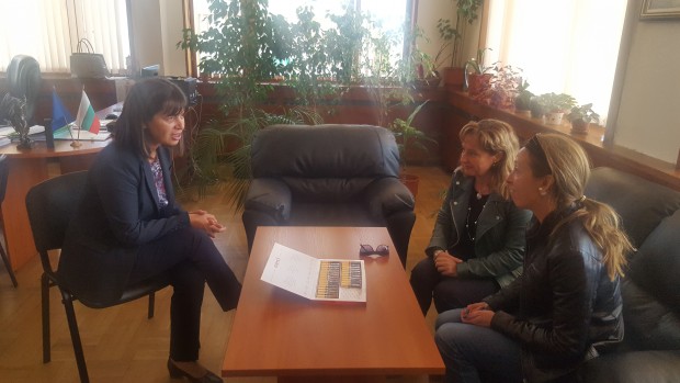 Председателят на Окръжен съд – Бургас Росица Темелкова посрещна на