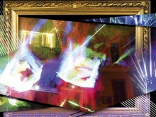 Въздействаща 3D проекция с лазерни ефекти представя творчеството на големия Златю Бояджиев