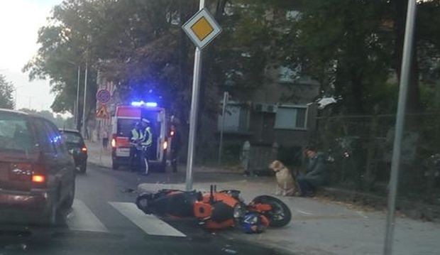 За инцидент с моторист научи Plovdiv24 bg Мястото е булевард Марица