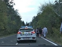 Автобус с деца пламна край Слънчев бряг