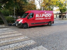 Нагъл куриер на "Рапидо"