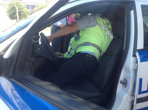 Полицаите констатирали че същият шофирал след употреба на алкохол с