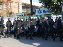 Мощно присъствие на жандармерия и полиция до КАТ Пловдив!