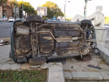 Полицията с първа информация за лудата каскада до Водната палата!