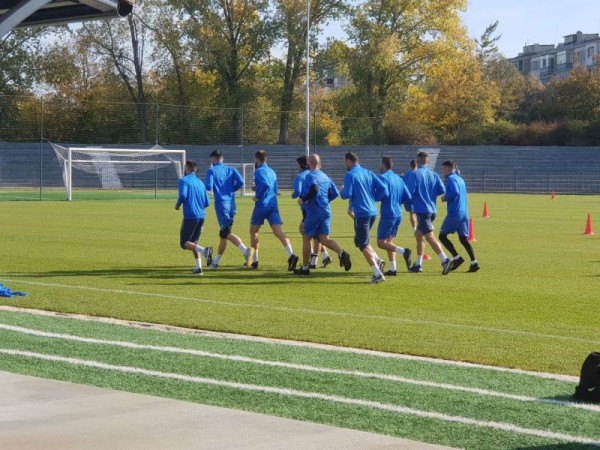 Отборът на Дунав направи възстановителна тренировка ден след мача с