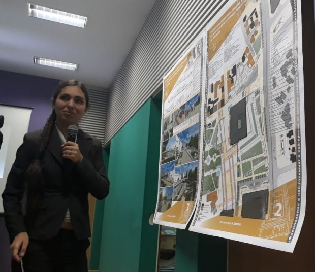 Пловдивска архитектка представи авторския си проект за визията на пл Централен