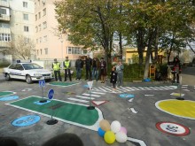 Нова площадка по безопасност на движението в ДГ "Слънце" в Пловдив