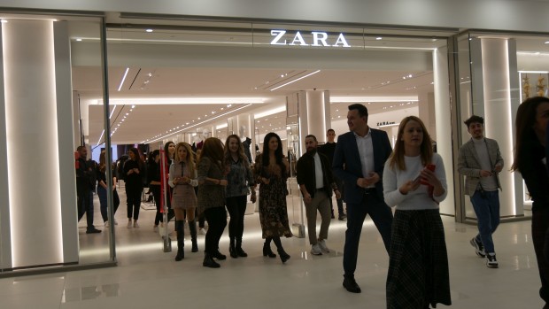 Най-големият магазин на Zara отвори врати в Пловдив, предаде репортер