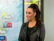 "Нека вали": Мария Илиева в дует със синоптика на Нова
