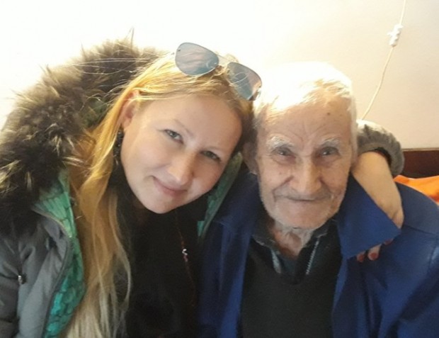 105 годишният Георги Георгиев от с Бенковски който е най възрастният в