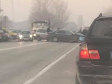 ПТП на Околовръстното! Недоволен шофьор: Малоумници!