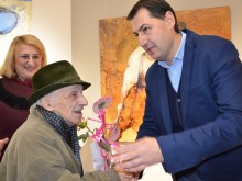 93-годишният Иван Поповски - Джовани е носителят на Наградата на кмета