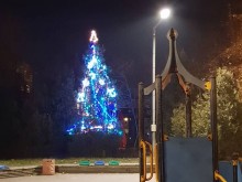 Празнична елха грейна и в "Източен"