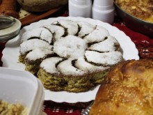 Шоколад с розова вода, кестенов пай и бисквити с меласа на Коледния фермерски пазар в Пловдив