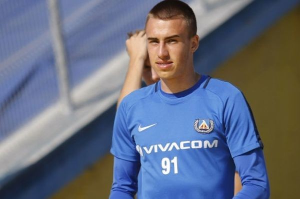 Младият вратар на Левски Димитър Шейтанов се раздели днес с