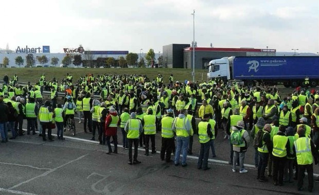 Протестите, които блокираха голяма част от Франция през декември, са