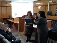 Председателят на Апелативен съд – Пловдив награди съдебен секретар