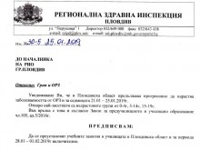 Ето го документа, с който РЗИ иска удължаване на ваканцията в Пловдив и областта