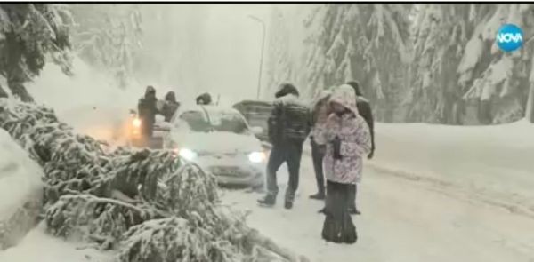 В Родопите отново имаше задръствания предизвикани от неподготвени шофьори Зимната