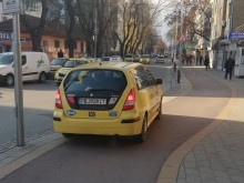 Нагло движение на таксиметров шофьор в Пловдив