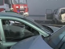 Затвориха АМ "Струма" заради тежката катастрофа