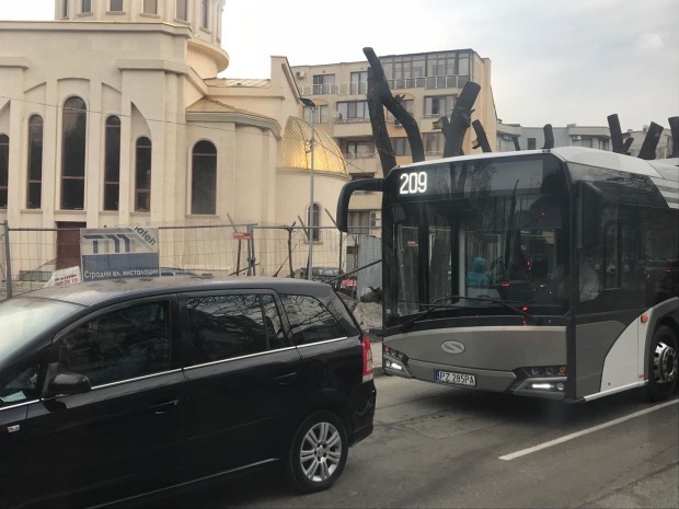 div Няма транспортен хаос във Варна след затварянето на отсечка