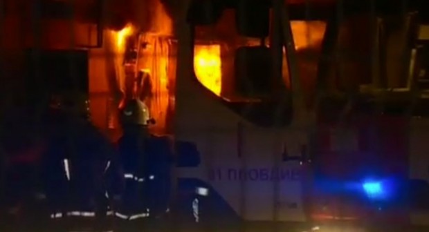 Роми са подпалили цеха за месо на входа на Войводиново