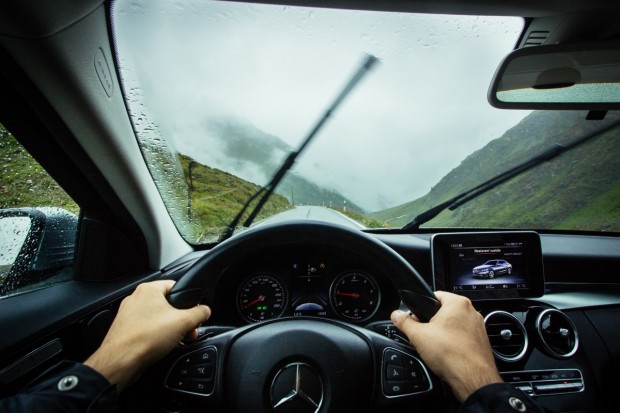 Германски шофьор доверявайки се сляпо на своя GPS падна в