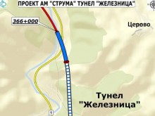"Железница" ще бъде най-дългият пътен тунел, изграждан досега у нас