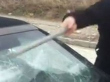 Погром над автомобили в "Тракия" и Кючука!