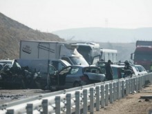 Втора жертва на верижната катастрофа на АМ "Струма"