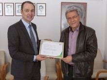 Отличиха МУ Пловдив за ползване на екологично чиста топлинна енергия