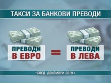 Драстично намаление в таксите за преводи в евро