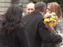 Какво направи Десислава Радева пред погледа на президента?