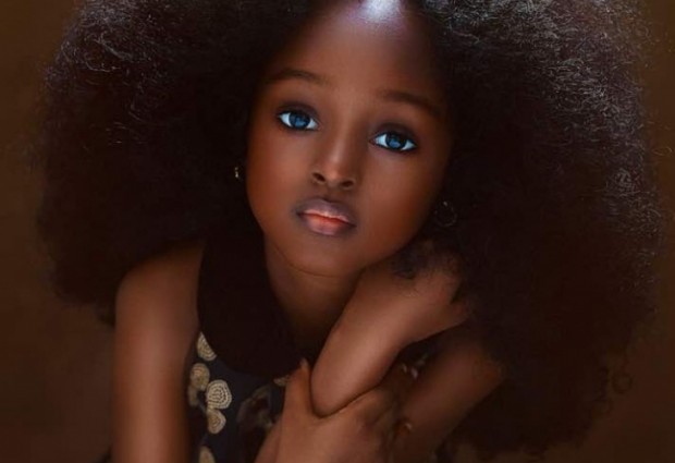 Фотогенично петгодишно момиче от Нигерия бе обявено за най-красивото дете