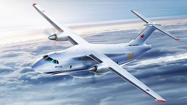 Русия изпита нов модел военно транспортен самолет Ил 112В Алексей Рогозин вицепрезидент