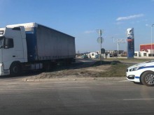 Необичайна ситуация на изхода на Пловдив!