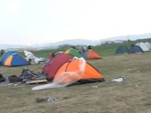 Успяха да овладеят ордите от мигранти край Солун
